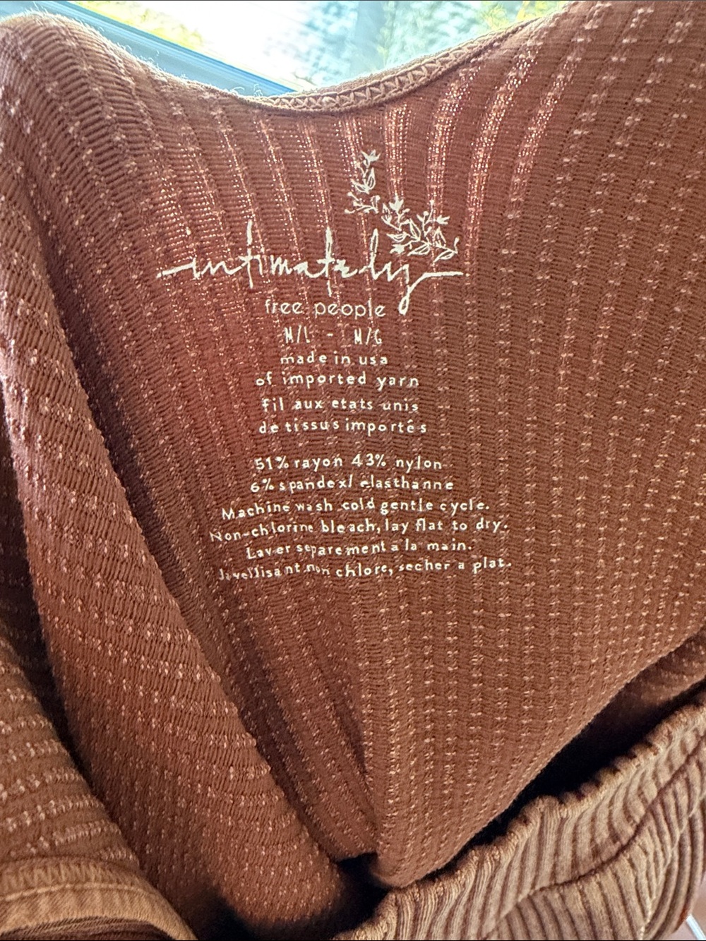 Intimately Free People Ribbed Tank - Medium - Picture 4 of 4